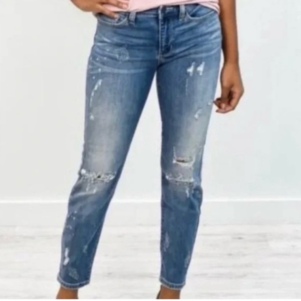 EUC Judy Blue Shredding Up My Life Distressed/Destroyed Jeans Juniors Size 9